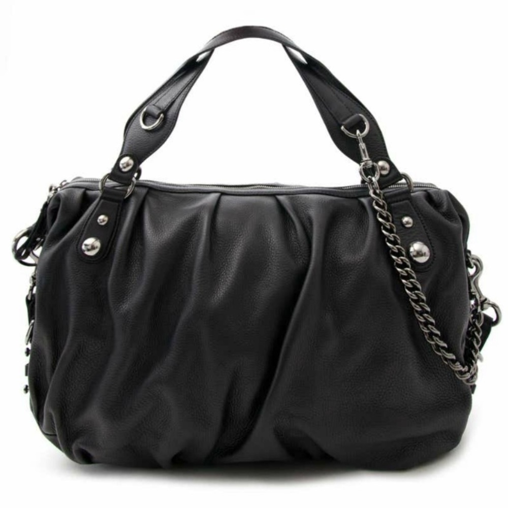 Gucci Black Bit Boston Shoulder Bag - Picture 1 of 12